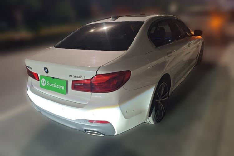 Used BMW 5 Series 2020 530Li Luxury Edition M Sport Package Rear Right 45 Deg
