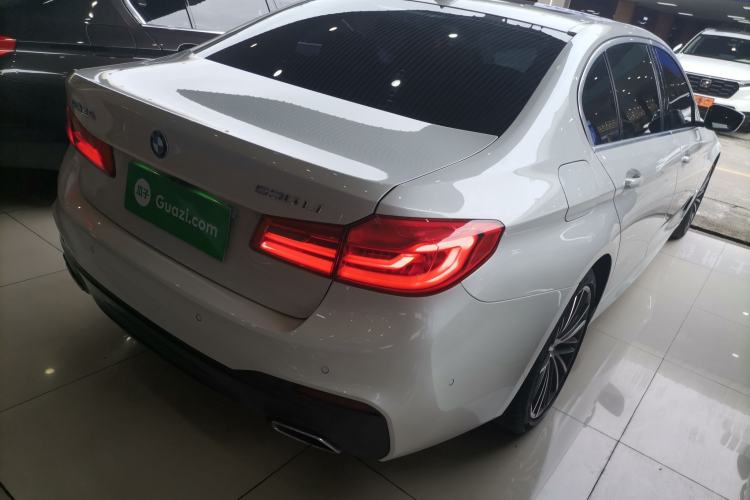 Used BMW 5 Series 2020 530Li Leading Model M Sport Package Rear Right 45 Deg
