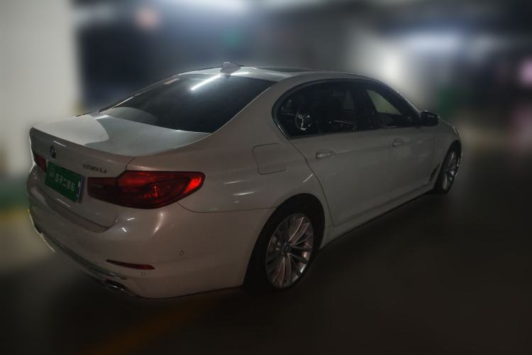 Used BMW 5 Series 2020 530Li Leading Edition Luxury Package Rear Right 45 Deg
