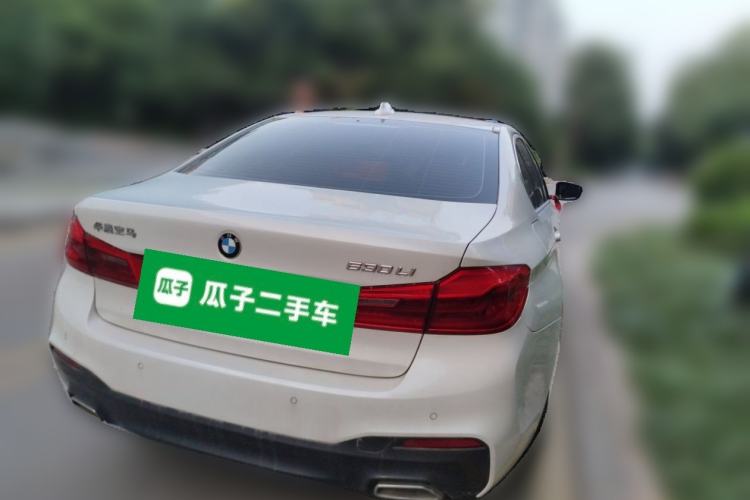Used BMW 5 Series 2020 530Li Leading Model M Sport Package Rear Right 45 Deg