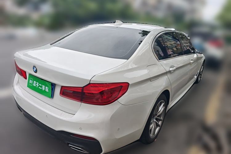 Used BMW 5 Series 2020 525Li M Sport Package Rear Right 45 Deg