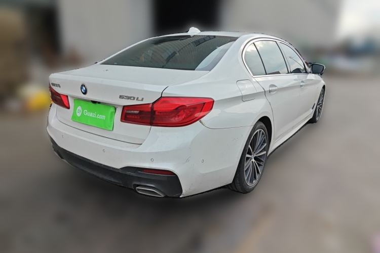 Used BMW 5 Series 2020 530Li Luxury Edition M Sport Package Rear Right 45 Deg