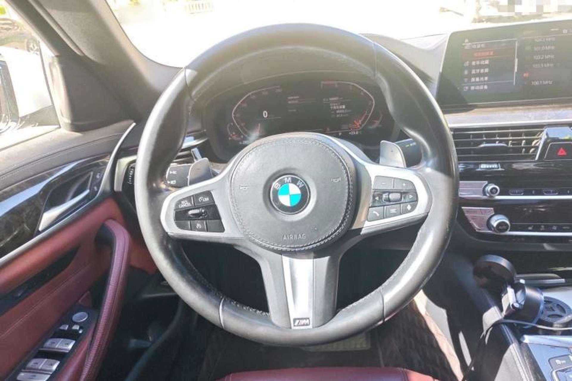 Used BMW 5 Series 2020 530Li Leading Model M Sport Package Steering Wheel