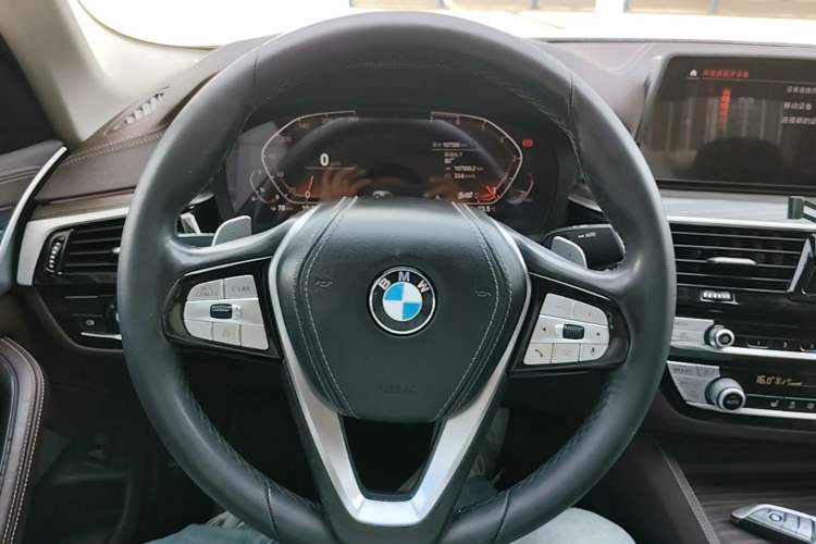 Used BMW 5 Series 2020 530Li Leading Edition Luxury Package Steering Wheel