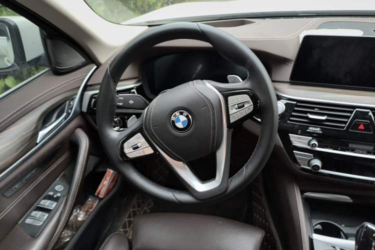 Used BMW 5 Series 2020 530Li Luxury Edition Premium Package Steering Wheel