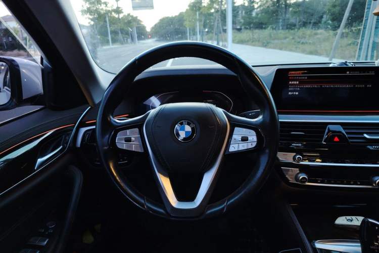 Used BMW 5 Series 2020 525Li Luxury Package Steering Wheel