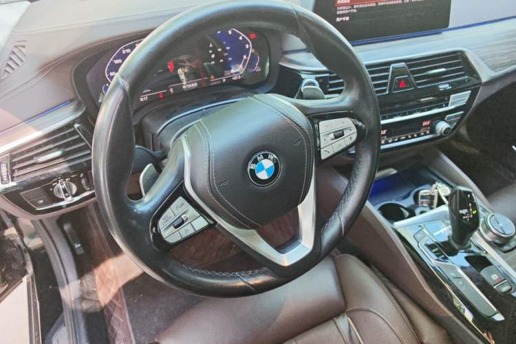 Used BMW 5 Series 2020 530Li Luxury Edition Premium Package Steering Wheel