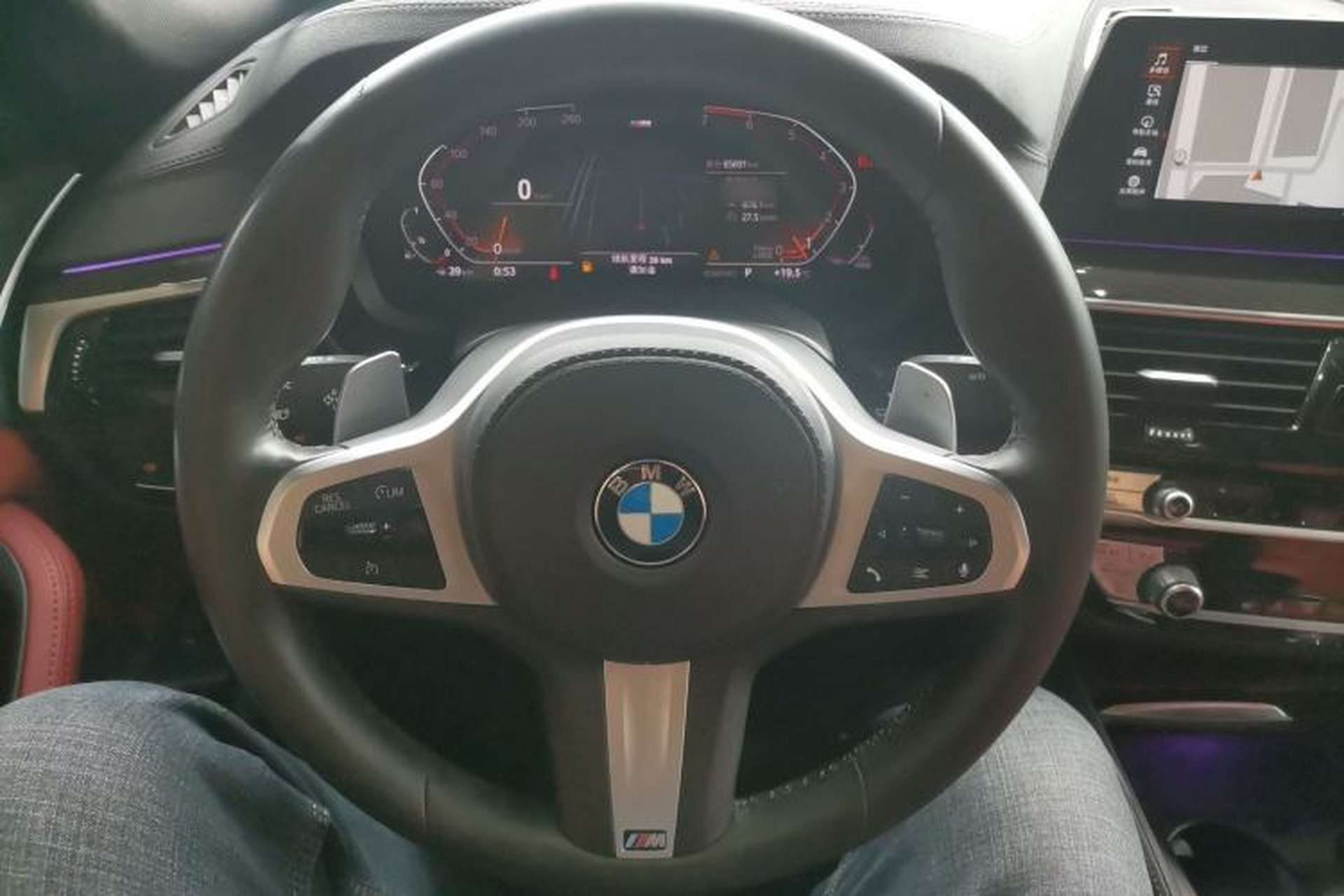 Used BMW 5 Series 2020 530Li Leading Model M Sport Package Steering Wheel