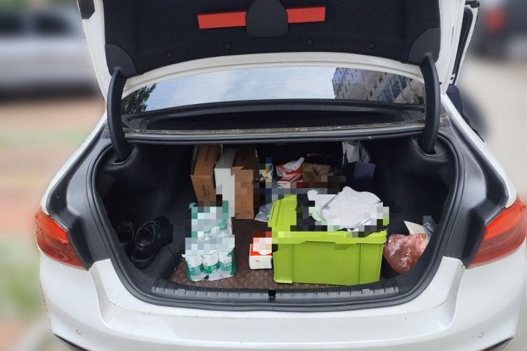 Used BMW 5 Series 2020 530Li Luxury Edition M Sport Package Trunk