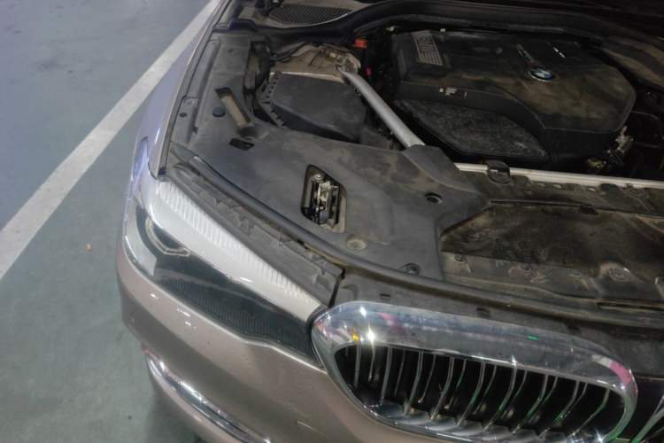 Used BMW 5 Series 2020 525Li Luxury Package Engine Bay Right