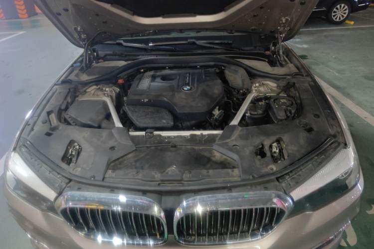 Used BMW 5 Series 2020 525Li Luxury Package Engine Bay