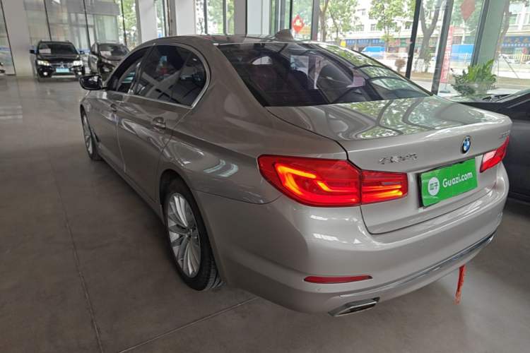 Used BMW 5 Series 2020 530Li Leading Edition Luxury Package Rear Left 45 Deg