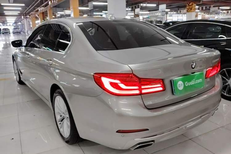 Used BMW 5 Series 2020 525Li Luxury Package Rear Left 45 Deg