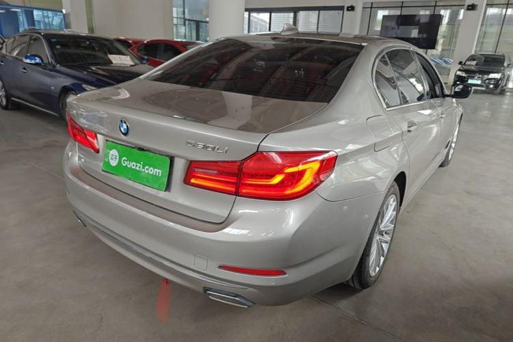 Used BMW 5 Series 2020 530Li Leading Edition Luxury Package Rear Right 45 Deg