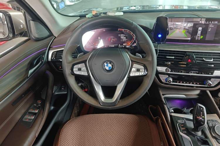 Used BMW 5 Series 2020 530Li Leading Edition Luxury Package Steering Wheel