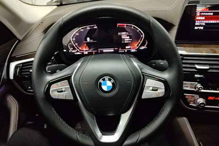 Used BMW 5 Series 2020 525Li Luxury Package Steering Wheel