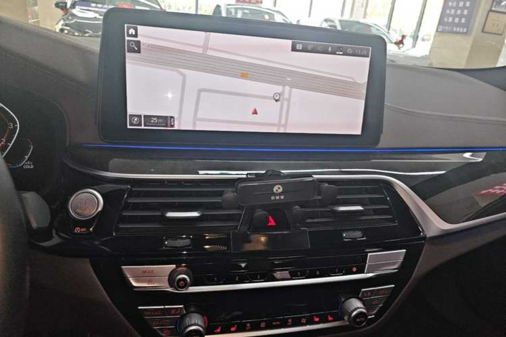 Used BMW 5 Series 2021 Facelifted 525Li M Sport Package Audio And AC Panel