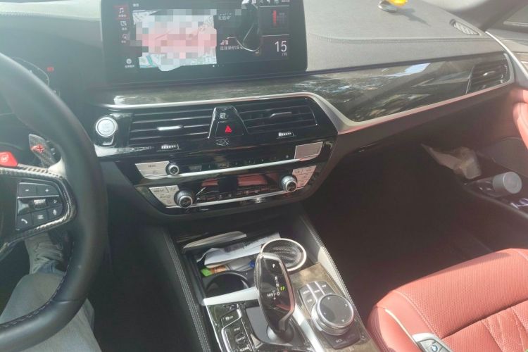 Used BMW 5 Series 2021 525Li M Sport Package Audio And AC Panel