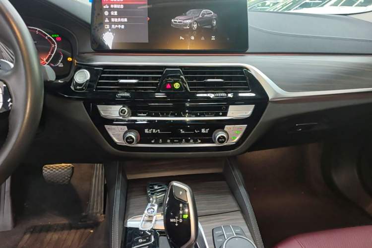 Used BMW 5 Series 2021 530Li Leading Luxury Package Audio And AC Panel