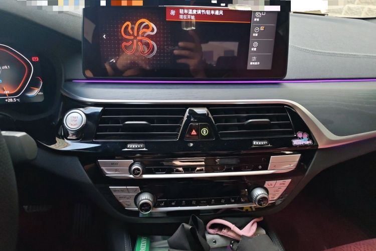 Used BMW 5 Series 2021 530Li xDrive M Sport Package Audio And AC Panel
