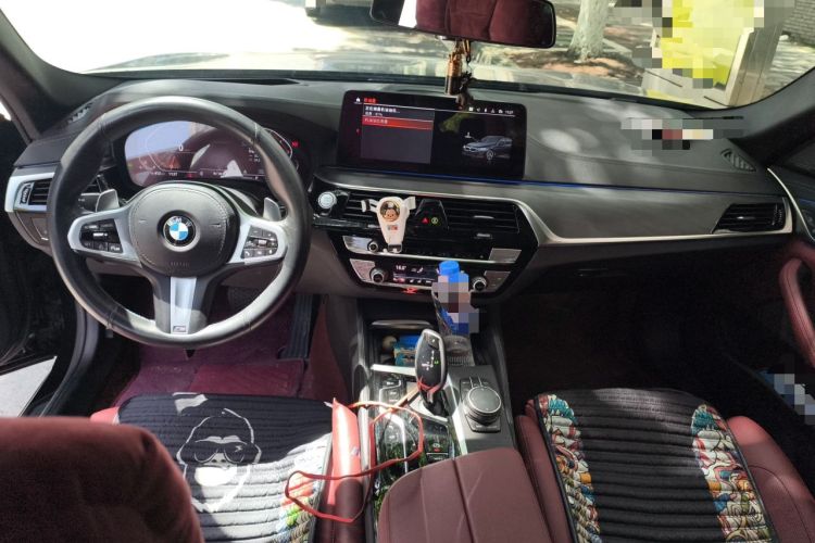 Used BMW 5 Series 2021 530Li Luxury Edition M Sport Package Center Console