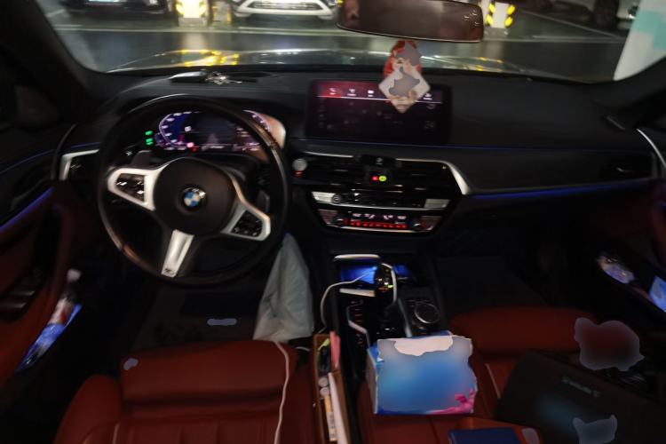Used BMW 5 Series 2021 530Li Luxury Edition M Sport Package Center Console