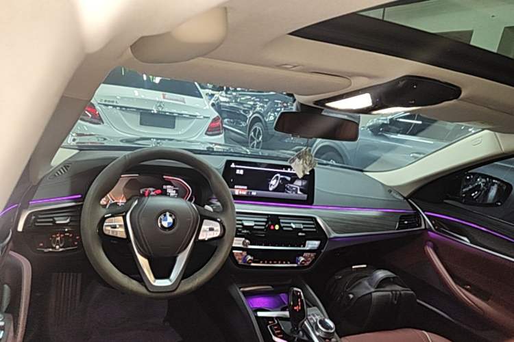 Used BMW 5 Series 2021 530Li Leading Luxury Package Center Console