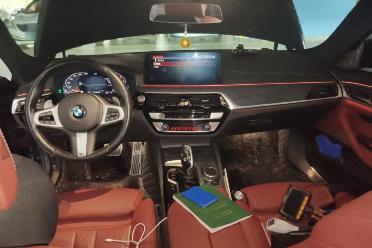 Used BMW 5 Series 2021 Restyled 530Li Luxury Edition M Sport Package Center Console