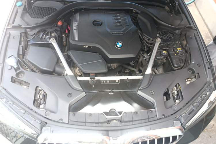 Used BMW 5 Series 2021 530Li Leading Model M Sport Package Engine Bay
