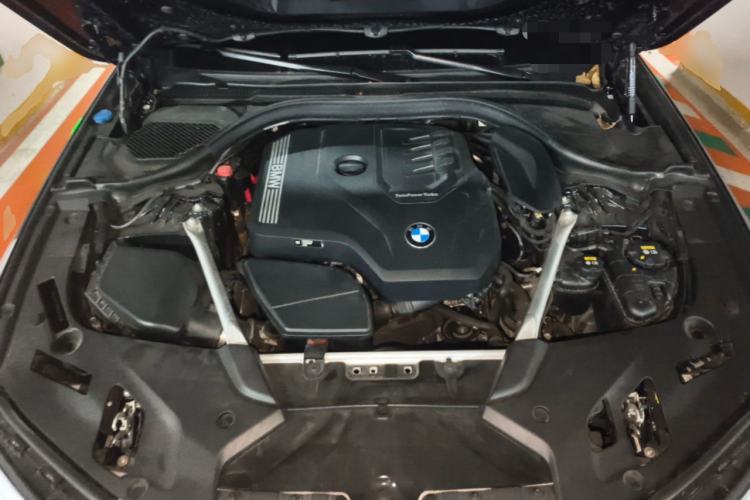 Used BMW 5 Series 2021 530Li Leading Model M Sport Package Engine Bay