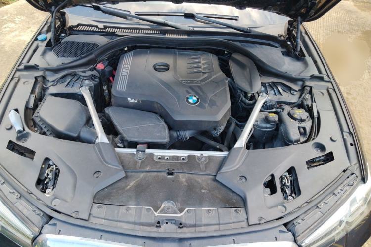 Used BMW 5 Series 2021 Facelifted 530Li Leading Edition M Sport Package Engine Bay