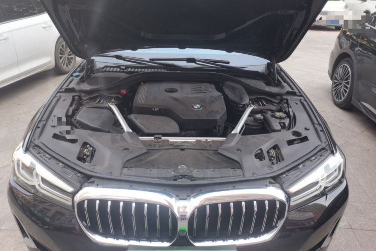 Used BMW 5 Series 2021 530Li Leading Luxury Package Engine Bay