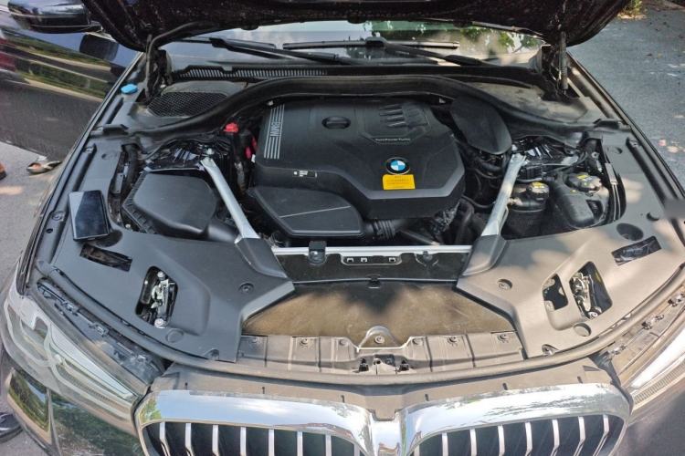 Used BMW 5 Series 2021 Restyled 530Li Luxury Edition M Sport Package Engine Bay