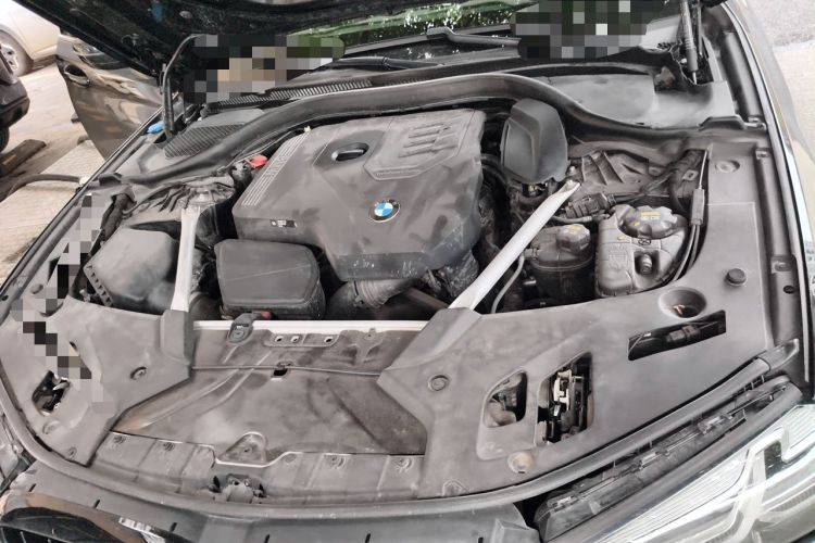 Used BMW 5 Series 2021 530Li Leading Model M Sport Package Engine Bay