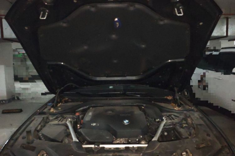 Used BMW 5 Series 2021 525Li M Sport Package Engine Bay