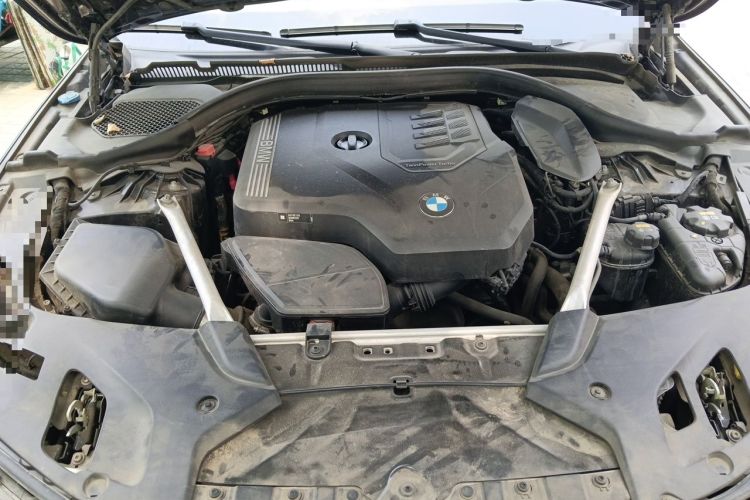 Used BMW 5 Series 2021 530Li Leading Model M Sport Package Engine Bay