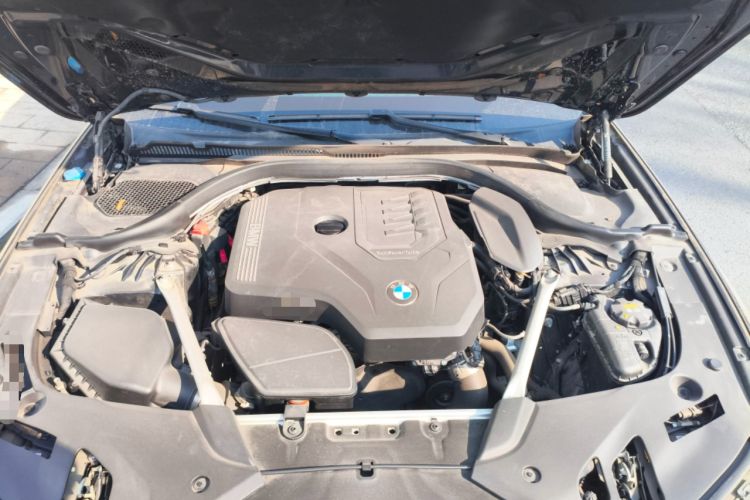 Used BMW 5 Series 2021 525Li M Sport Package Engine Bay