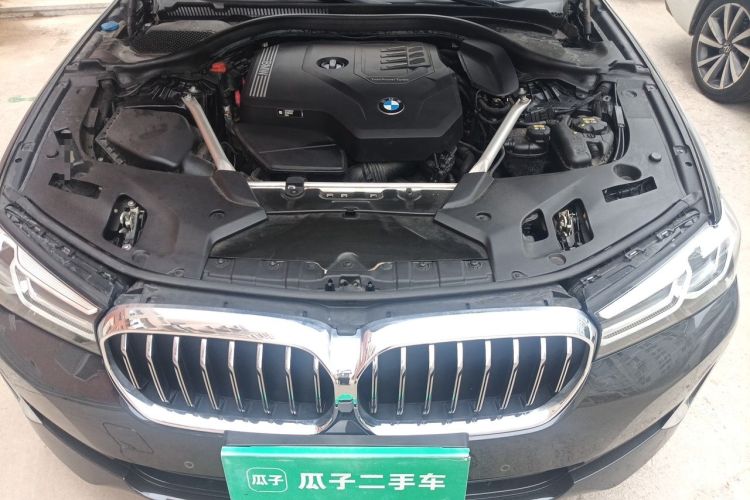 Used BMW 5 Series 2021 530Li Leading Luxury Package Engine Bay