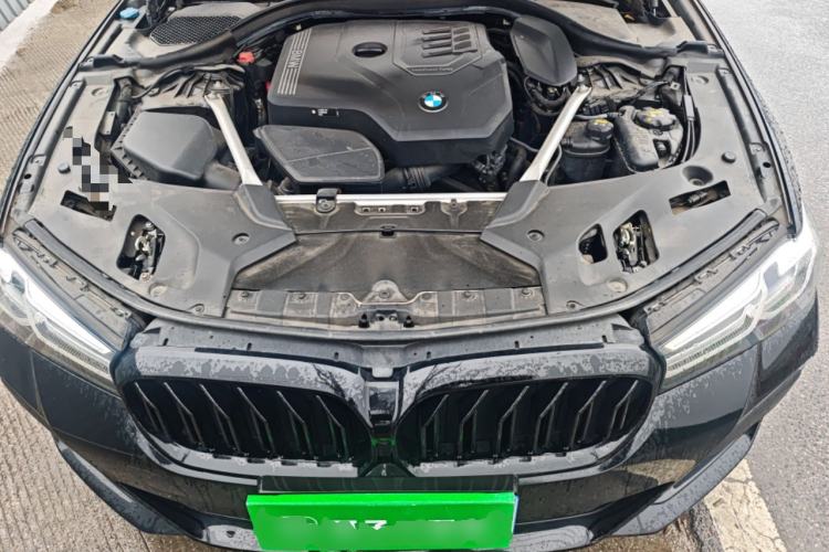 Used BMW 5 Series 2021 530Li Leading Model M Sport Package Engine Bay