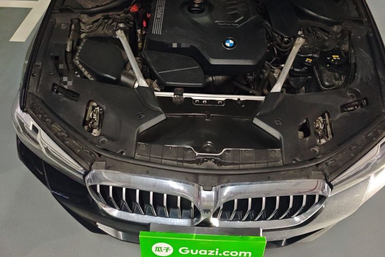 Used BMW 5 Series 2021 530Li Leading Model M Sport Package Engine Bay