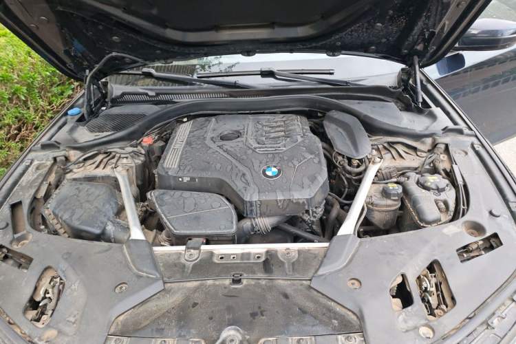 Used BMW 5 Series 2021 Restyled 530Li Luxury Edition M Sport Package Engine Bay