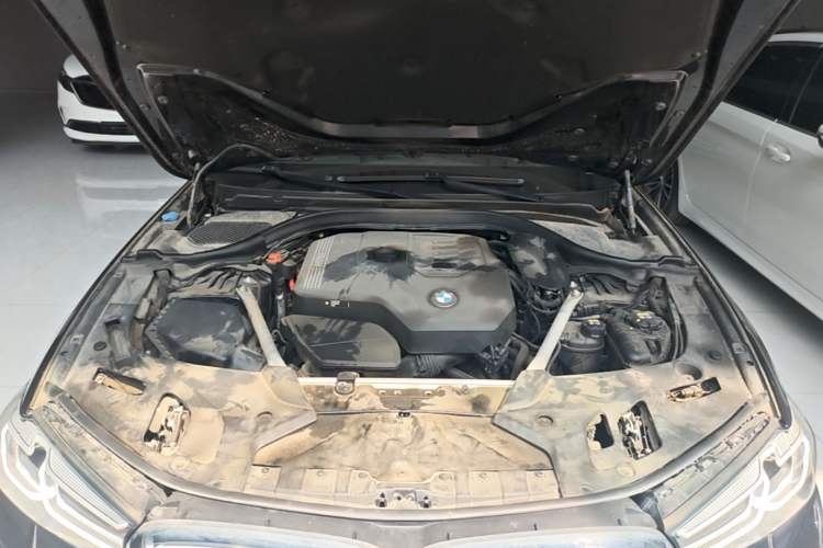 Used BMW 5 Series 2021 530Li Leading Model M Sport Package Engine Bay