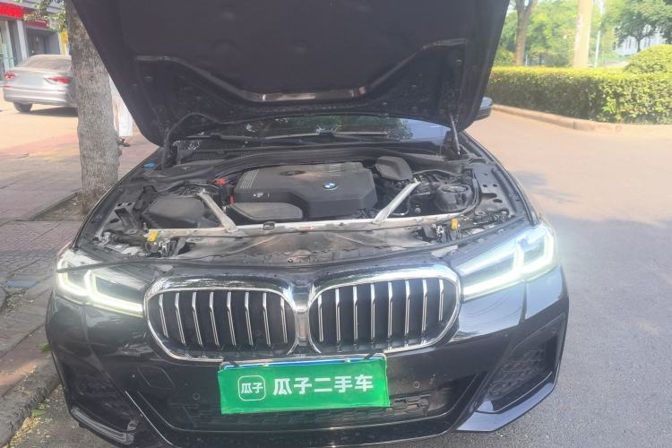 Used BMW 5 Series 2021 525Li M Sport Package Engine Bay