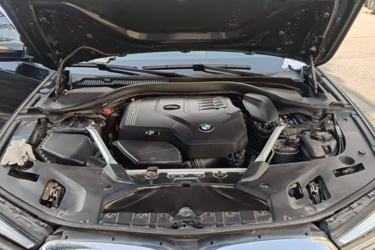 Used BMW 5 Series 2021 530Li Leading Model M Sport Package Engine Bay