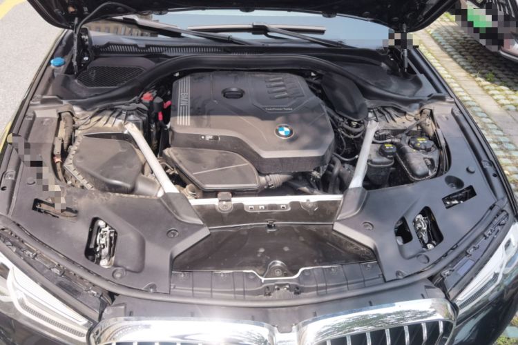 Used BMW 5 Series 2021 Updated 530Li Luxury Package Premium Edition Engine Bay