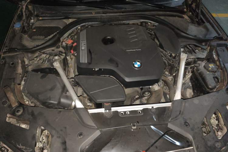 Used BMW 5 Series 2021 525Li Luxury Package Engine Bay