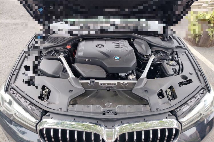 Used BMW 5 Series 2021 Updated Version 525Li Luxury Package Engine Bay