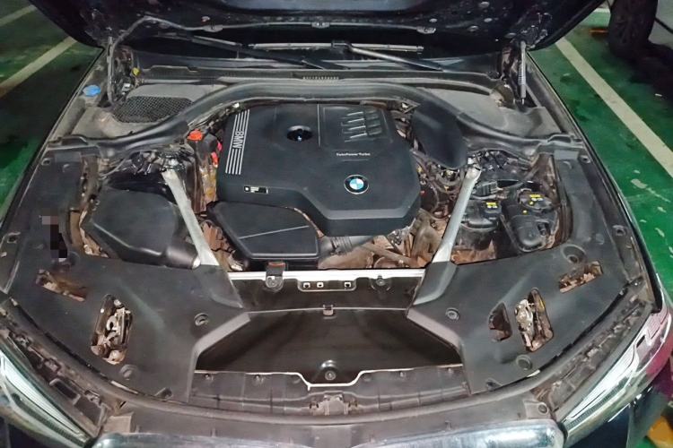 Used BMW 5 Series 2021 Restyled 530Li Luxury Edition M Sport Package Engine Bay