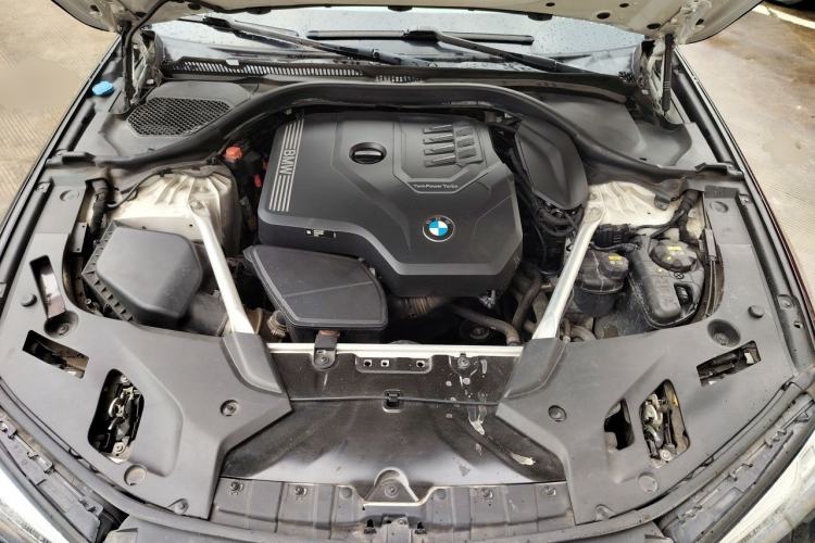 Used BMW 5 Series 2021 530Li Leading Model M Sport Package Engine Bay
