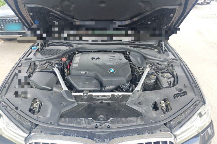 Used BMW 5 Series 2021 530Li Leading Model M Sport Package Engine Bay